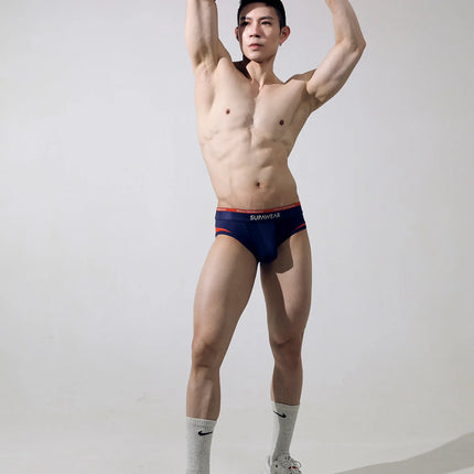 Supawear Verve mens sexy low rise brief blue ribbon Egoist Chicago www.egoistunderwear.com