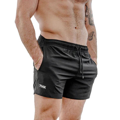THK 5-Inch Swim Gym Shorts - Black