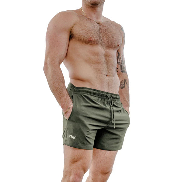 THK 5-Inch Swim Gym Shorts - Sage