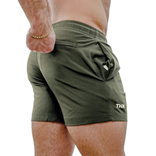 THK 5-Inch Swim Gym Shorts - Sage