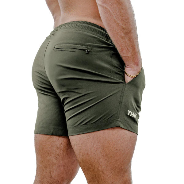 THK 5-Inch Swim Gym Shorts - Sage