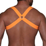 TOF Party Boy harness neon orange