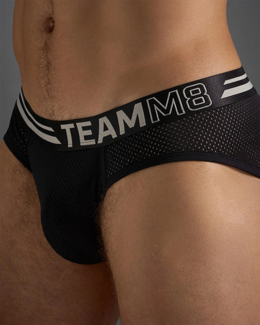 Teamm8 Racer mesh brief black