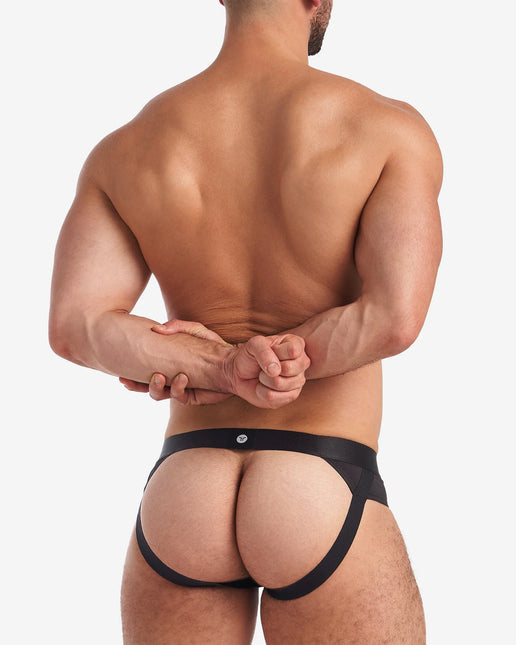 Teamm8 Spartacus jockstrap black egoist Chicago egoistunderwear.com