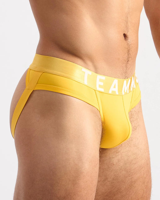 Teamm8 Spartacus jockstrap yellow egoist Chicago egoistunderwear.com