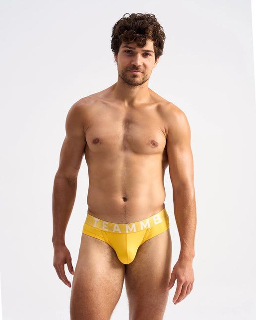 Teamm8 Spartacus jockstrap yellow egoist Chicago egoistunderwear.com