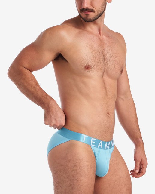 Teamm8 Spartacus brief blue atoll size XL