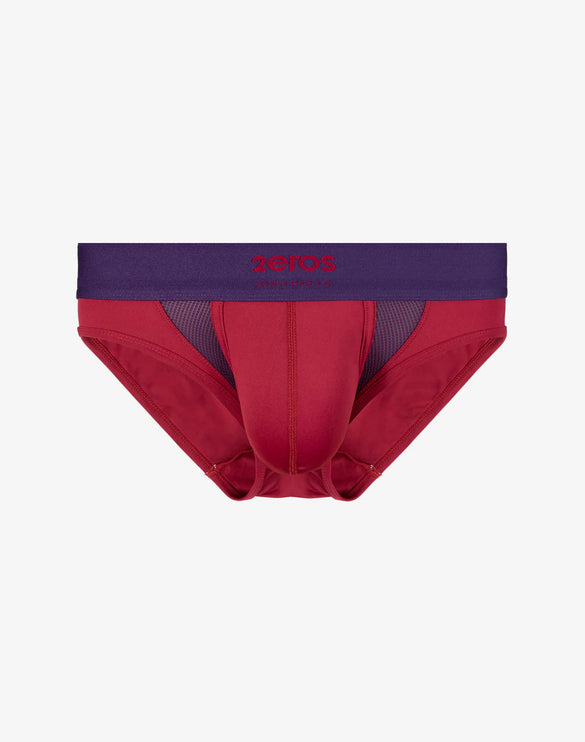 2eros Cronus brief beet red
