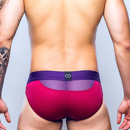 2eros Cronus brief beet red