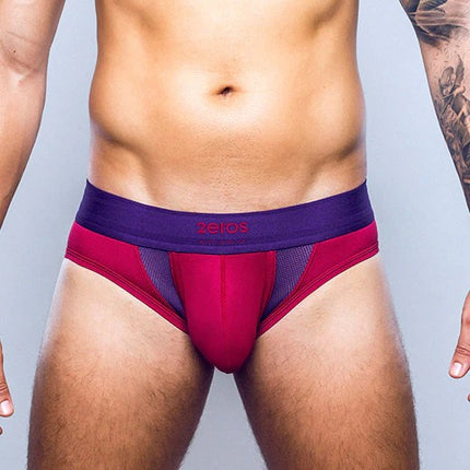 2eros Cronus brief beet red