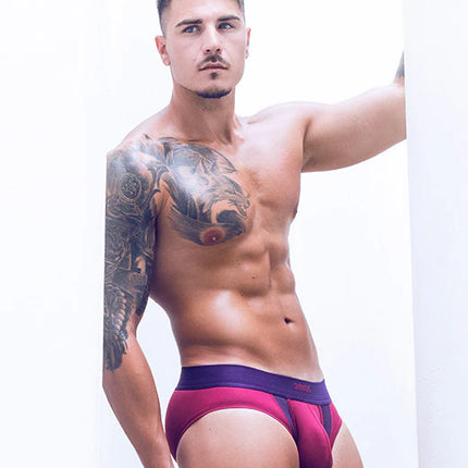 2eros Cronus brief beet red
