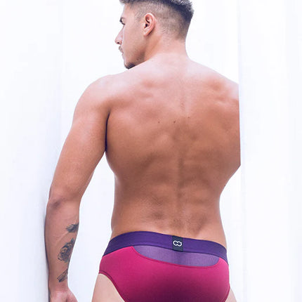 2eros Cronus brief beet red