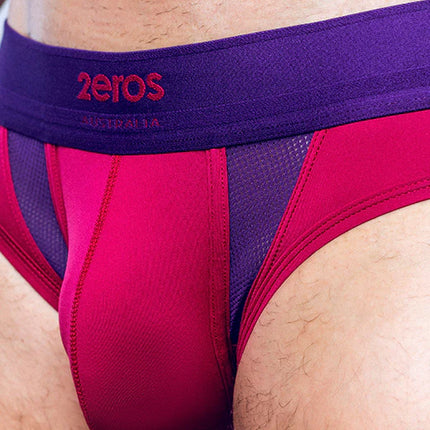 2eros Cronus brief beet red