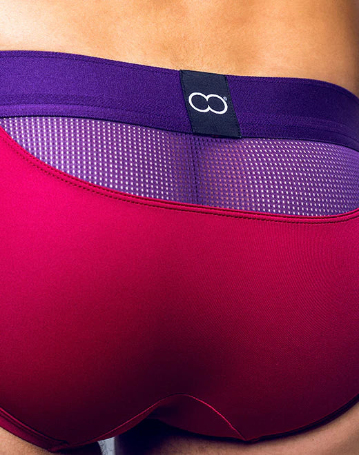 2eros Cronus brief beet red