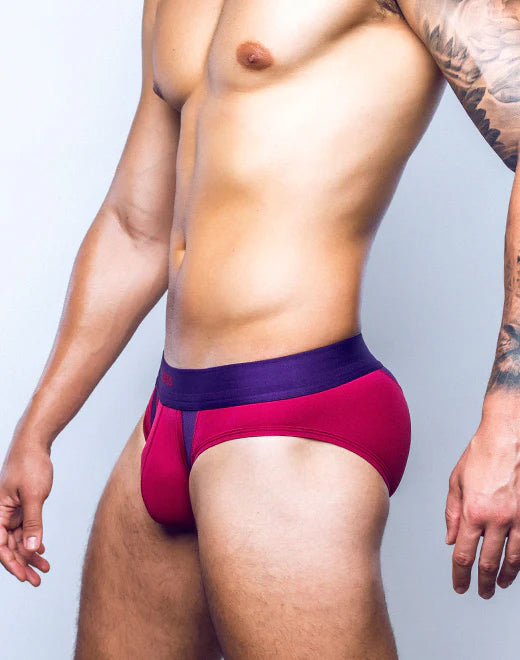 2eros Cronus brief beet red