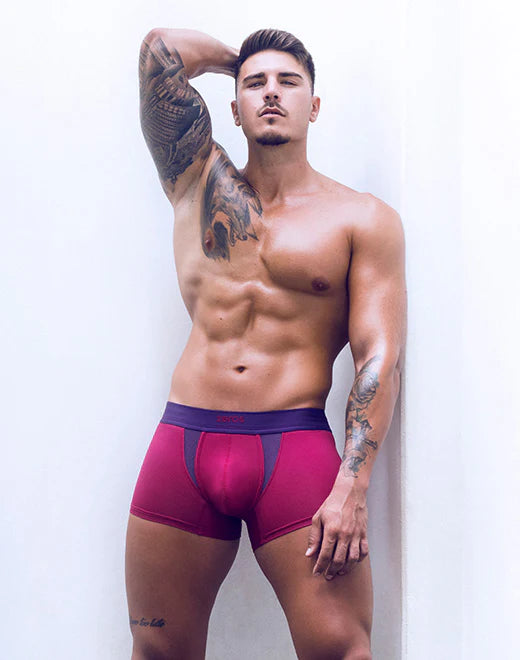 2eros Cronus boxer beet red