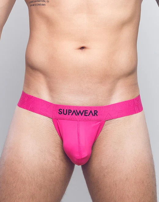 Supawear Neon Thong - Pink