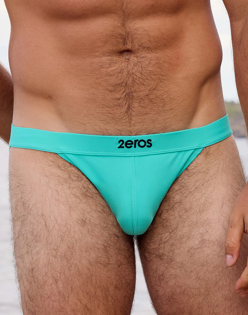 2eros V50 Encore Swim Brief Tanga - Neon Mint