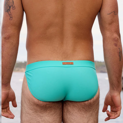 2eros V50 Encore Swim Brief Tanga - Neon Mint