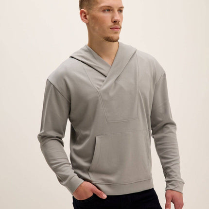 Ron Tomson Weekend Hooded Sweater - Grey
