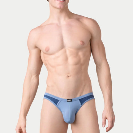 AWRY Aero Mesh Bikini Brief - Blue
