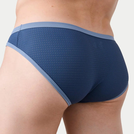 AWRY Aero Mesh Bikini Brief - Blue