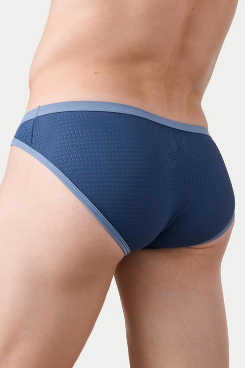 AWRY Aero Mesh Bikini Brief - Blue