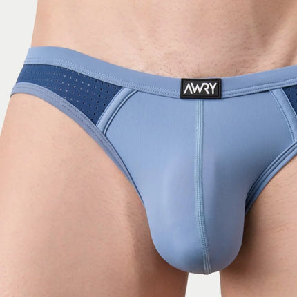 AWRY Aero Mesh Bikini Brief - Blue