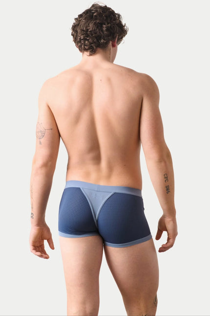 AWRY Aero Mesh Thong Boxer - Blue