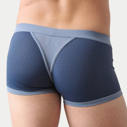 AWRY Aero Mesh Thong Boxer - Blue