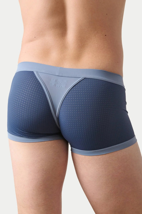 AWRY Aero Mesh Thong Boxer - Blue