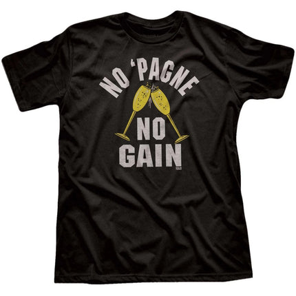 Solid Threads No 'Pagne No Gain t-shirt black