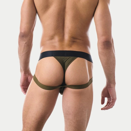 AWRY Apex Jock Thong - Army Green