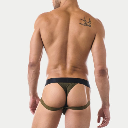 AWRY Apex Jock Thong - Army Green