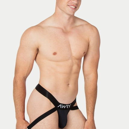 AWRY Apex Jock Thong - Black