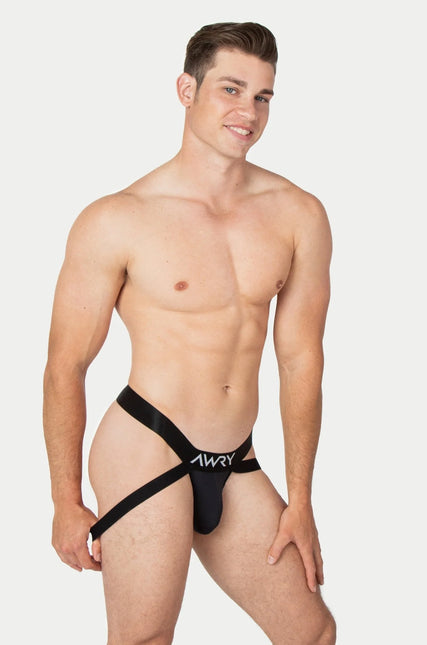 AWRY Apex Jock Thong - Black
