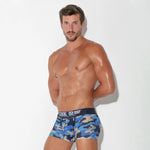Code 22 Army boxer 1972 mesh camouflage navy
