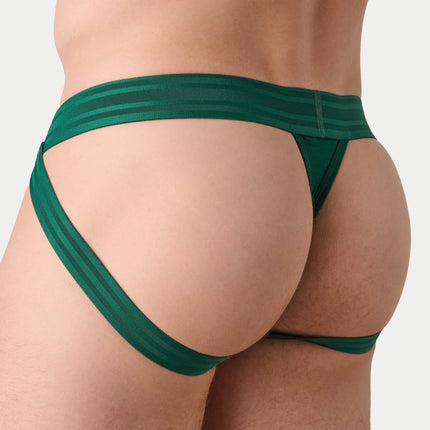 AWRY Axis Jockstrap Thong - Dark Green