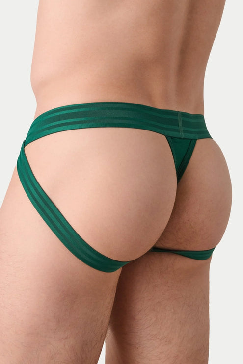AWRY Axis Jockstrap Thong - Dark Green