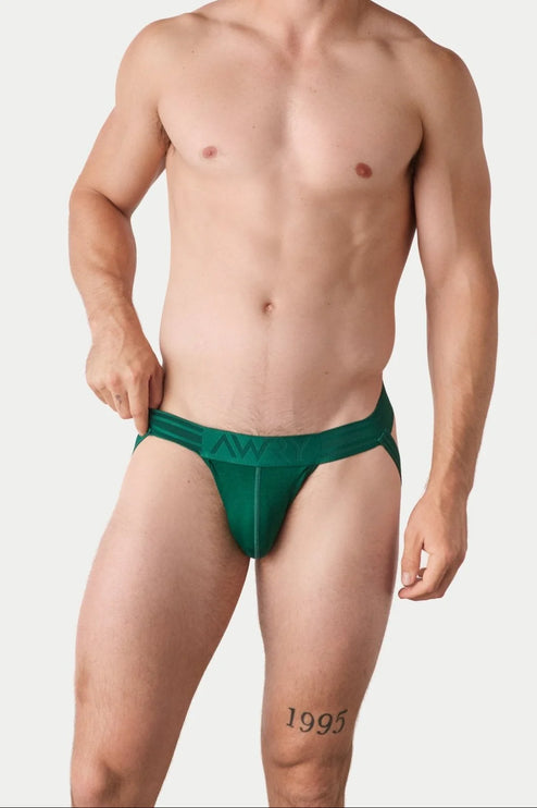 AWRY Axis Jockstrap Thong - Dark Green