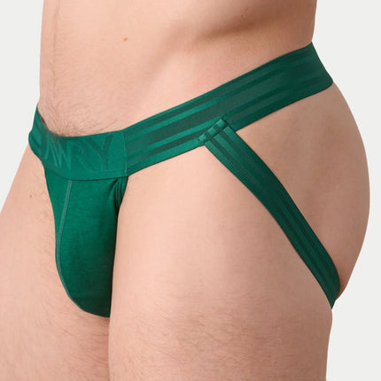 AWRY Axis Jockstrap Thong - Dark Green