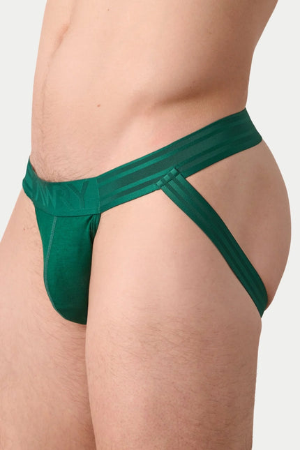 AWRY Axis Jockstrap Thong - Dark Green