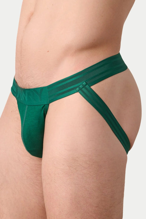 AWRY Axis Jockstrap Thong - Dark Green
