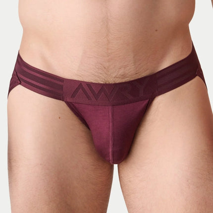 AWRY Axis Jockstrap Thong - Merlot