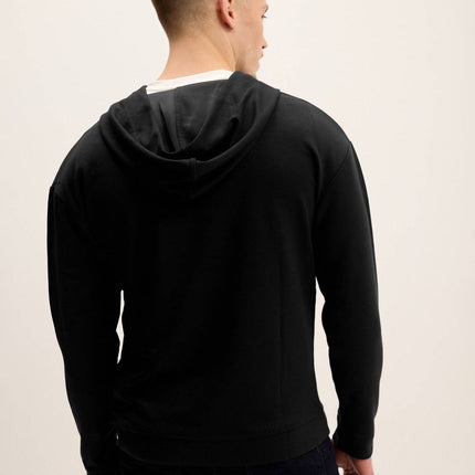 Ron Tomson Weekend Hooded Sweater - Black