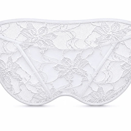 Sexy Boy Solid Front Lace Bikini Brief - White