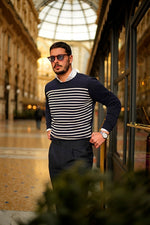 Donato Portima sweater navy blue