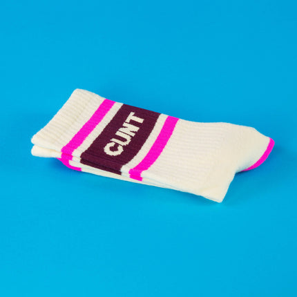 Gumball Poodle Cunt Gym Crew Socks