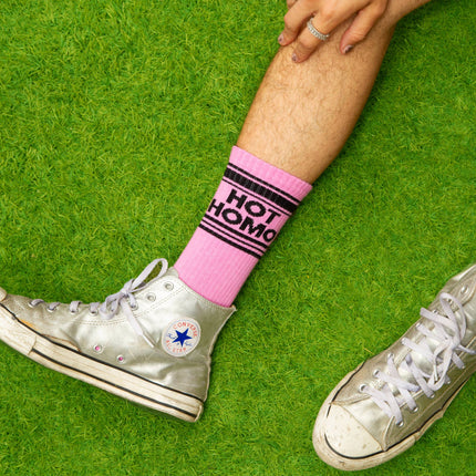 Gumball Poodle Hot Homo Gym Crew Socks