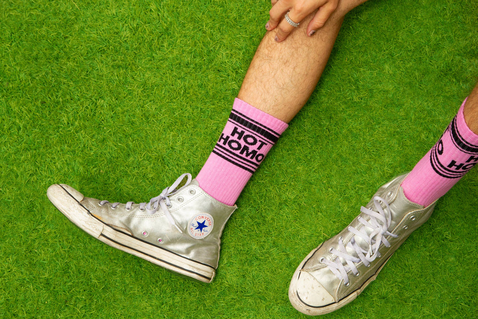 Gumball Poodle Hot Homo Gym Crew Socks